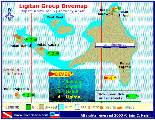 Ligitan Reef diving